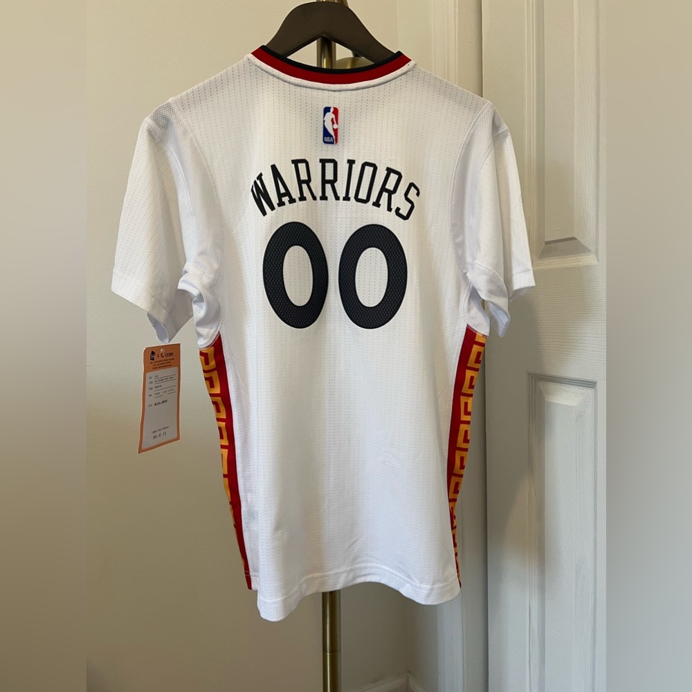 Adidas NBA #00 Swingman Pride Jersey | Warriors | large - Picture 9 of 10